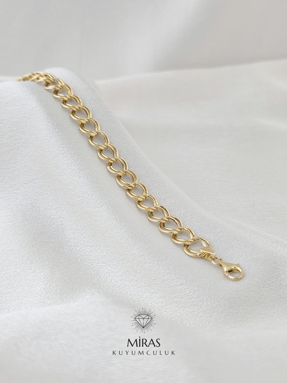 14 Ayar Altın - Samanyolu Bileklik 14BLK1024